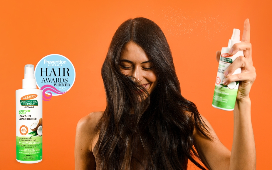 coconut oil leave in conditioner spray winner prevention hair awards